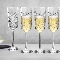  Набір келихів для ігристого вина Pasabahce Diamond Timeless 175 мл 4 шт. (440356-4) - мініатюра 3