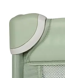 Манеж дитячий ігровий з матрацом і сумкою для транспортування Piccolo Mint Green 125*65 см CARRELLO зелений - мініатюра 4