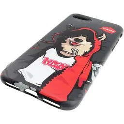 Чохол-накладка PUZOO TPU Glossy Surface IMD Hip Hop iPhone 7/8/SE 2020 MC Husky Black - мініатюра 3