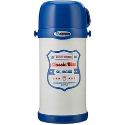 Термос Zojirushi SC-MC60 0.6 л Білий/Синій (1013-1678.05.27)