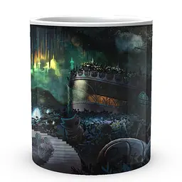 Кухоль GeekLand Hollow Knight Халлоунест HK.02.16 330 мл білий - мініатюра 2