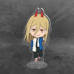Акрилова колекційна фігурка Chibi Аніме: Людина бензопила Пауер 1 10 см - мініатюра 2