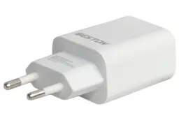 Мережевий зарядний пристрій Beston, White, 1xUSB-C, 12V/1.5A (AAC1847) - мініатюра 4