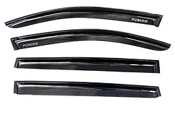 Дефлектори вікон вітровики для Ford Fusion 2002-2012 Хечбек Скотч 3M Voron Glass - мініатюра 2