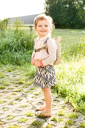 Дитячий рюкзак Childhome My first bag, бежевий (CWKIDBPBE) - мініатюра 14