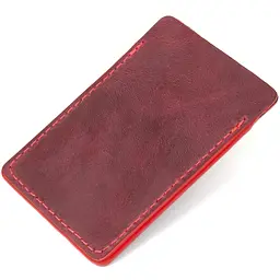 Шкіряний картхолдер GRANDE PELLE 6,5х9,5 см acs0025925 - мініатюра 2