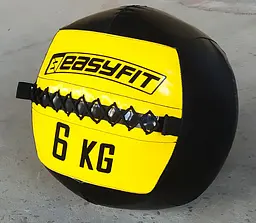 Медичний м'яч EasyFit Wall Ball (медбол, волболл) 6 кг (EF-WB-06)