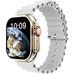 Сенсорний смарт-годинник Smart T900 Ultra White (16073-hbr) - мініатюра 3