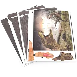 3D пазл-картина UFT Zilipoo G-002 Велоцираптор 46 деталей - мініатюра 2