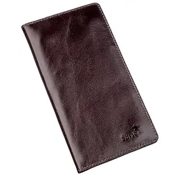 Чоловічий шкіряний гаманець SHVIGEL 19х9,5х1 см acs0016051
