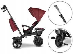Велосипед триколісний Lionelo Kori Red Burgundy - мініатюра 4