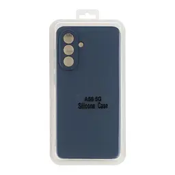 Чохол Silicone Cover з рамкою камери A Samsung Galaxy A56 5G A566 Dark Blue (36975_3609711) - мініатюра 2
