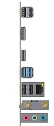 Материнская плата MAXSUN B550M GAMING WIFI ICE (MS-B550M GAMING WIFI ICE) (Socket AM4, AMD B550, Micro-ATX) Б/у - миниатюра 3