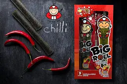 Чіпси Норі Tao Kae Noi Grilled Seaweed Big Roll Spicy Flavor 9шт × 3г - мініатюра 7