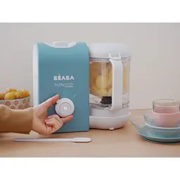 Пароварка-блендер Beaba Babycook Express Blue (916303) - мініатюра 14