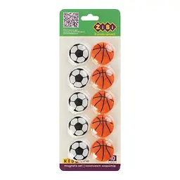 Комплект магнітів М’ячик KIDS Line, 10 шт., 30 мм