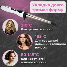 Плойка для волосся Geemy GM-403 - мініатюра 6
