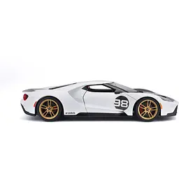 Ігрова автомодель Maisto 2021 Ford GT Heritage 1:18 (31390 white) - мініатюра 4