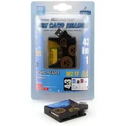 Кардрідер USB Atcom TD2028, чорний, USB 2.0 - microSD / SD / MS / M2 / xD / CF (14941)