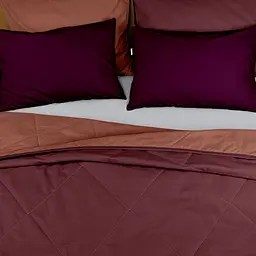 Покривало Cosas BLUEBERRY QUILT 105х140 см сливове (Blanket_97Blueberry-101Copper_105х140) - мініатюра 2