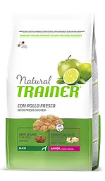 Сухий корм Trainer Natural Super Premium Junior Maxi для собак юніорів великих і гігантських порід 12 кг
