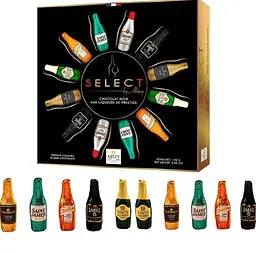 Шоколадні цукерки-пляшечки з лікером Abtey Chocolate Liqueurs Selection Box 155г - мініатюра 2