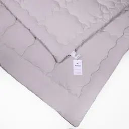 Ковдра шовкова Літо MirSon Silver Cloud 110х140 см сіра (2200010356779) - мініатюра 11
