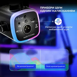 Мікрофон Fifine AM9W USB White (AM9W) - мініатюра 7