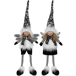 М'яка іграшка «Ангел Black&White», сидячий Bona 16х10х65 см dec0008395