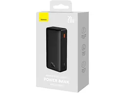 Зовнішній акумулятор (павербанк) BASEUS Airpow Fast Charge 30000mAh 20W Black (PPQD090101) - мініатюра 10