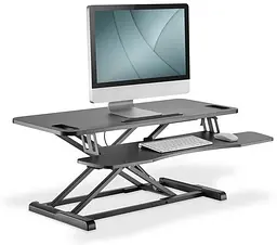 Digitus Підставка Ergonomic Workspace Riser, 11-46cm, black - мініатюра 3