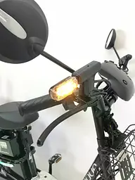 Електровелосипед двомісний Corso Shadow Pro 22 (800W,48V,20Ah) +кошик Чорний - мініатюра 3