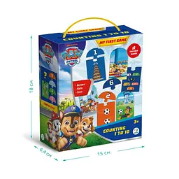Пазл дитячий Paw Patrol лічба від 1 до 10 200621, 20 елементів - мініатюра 4