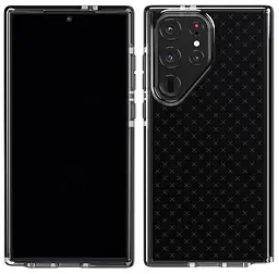 Оригінальний силіконовий чохол для Samsung Galaxy S23 Ultra Tech21 Evo Check Black (S918) Протиударний - мініатюра 9