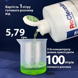 Концентрований мийний засіб для скла і дзеркал (5 кг) CL201007 - мініатюра 6