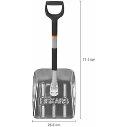 Совок для снігу Fiskars автомобільний (1000740) - мініатюра 2