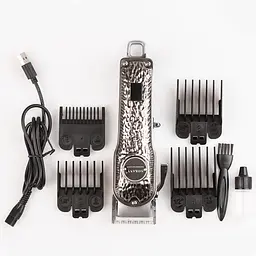 Машинка для стрижки акумуляторна Sokany SK-LF-9976 професійна з LED-дисплеєм, срібло Sokany SKLF9976 - мініатюра 3
