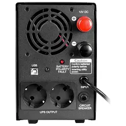 Пристрій безперебійного живлення Powercom INF-500 (INF-500 AP) - мініатюра 3