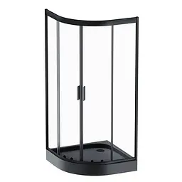 Душова кабіна AM.PM Gem 1/4 Round black W90UG-401-9090-BT - мініатюра 2