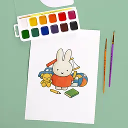 Фарби акварельні Yes Miffy 12 кольорів медові б/п (110319) - мініатюра 6