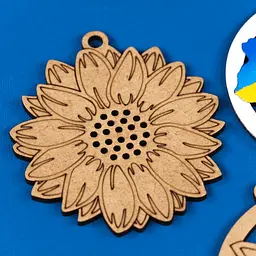 Дитячий набір заготовок З Україною в серці UKR-LOVE 7,5х8 см - мініатюра 7