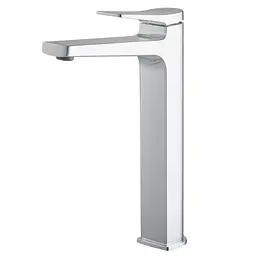 Змішувач для умивальника Mixxus Premium Degas 001 (Nut) High MI8246, Хром