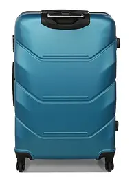 Валіза велика L Madisson Snowball 32303 пластикова 105л Бірюзова - мініатюра 3