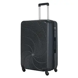 Валіза Semi Line 28 дюймів 103 л ABS-пластик розширення 20% 4 колеса код. замок Black