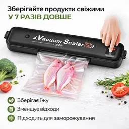Вакууматор для продуктів Vacuum Sealer - мініатюра 4