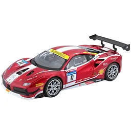 Автомодель Bburago Ferrari 488 Challenge 1:24 красно-черная (18-26308)