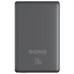 Батарея універсальна Sigma X-power SI10A7QL-MAG grey 10000mAh, Magnetic wireless 15W, PD+QC, 20W max (4827798955116) - мініатюра 2
