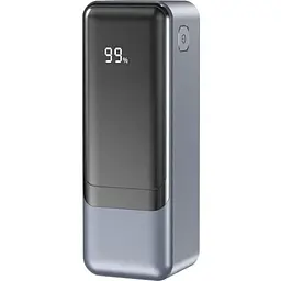 Зовнішній акумулятор Wiwu Wi-P010 Large Capacity Tank Series 27000mAh 145W Grey [133062]