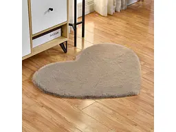 Килим кімнатний MALLORY HOME 90x90см світло-коричневий Серце