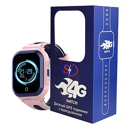 Дитячий GPS годинник SparkLine SL-10D Android 8.1 Pink (sl10d) - мініатюра 4